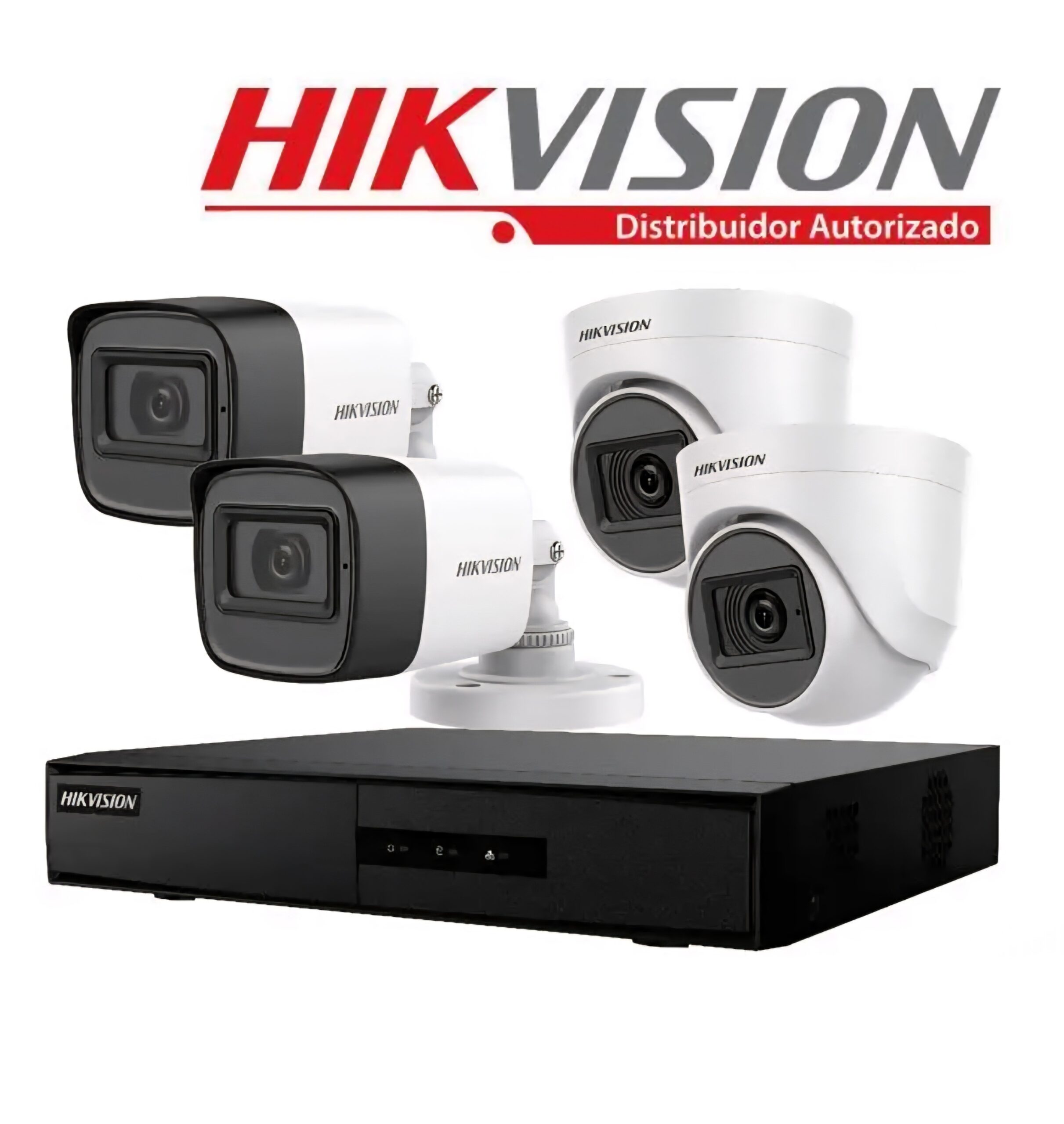 Combo IP 4 cámaras con monitoreo remoto