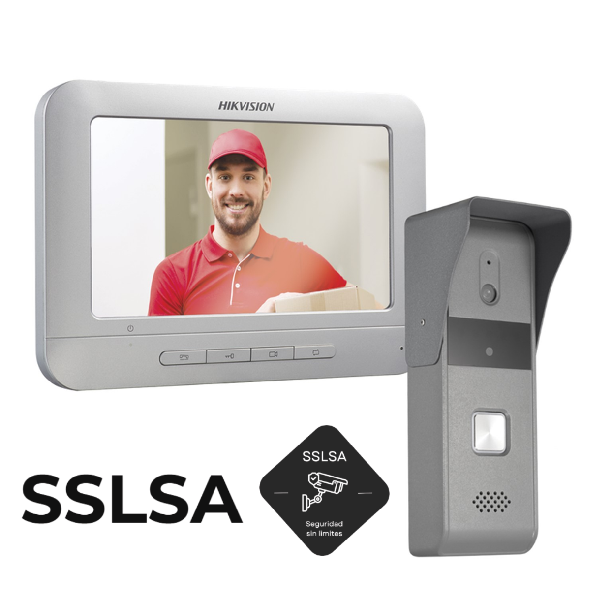 Comprar Kit de Video Portero HIKVISION en SSLSA Guatemala