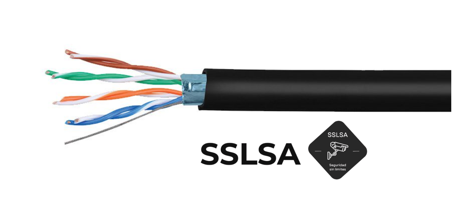 Comprar Bobina Cable F/UTP Cat5e Exterior, 305m, LINET en SSLSA Guatemala