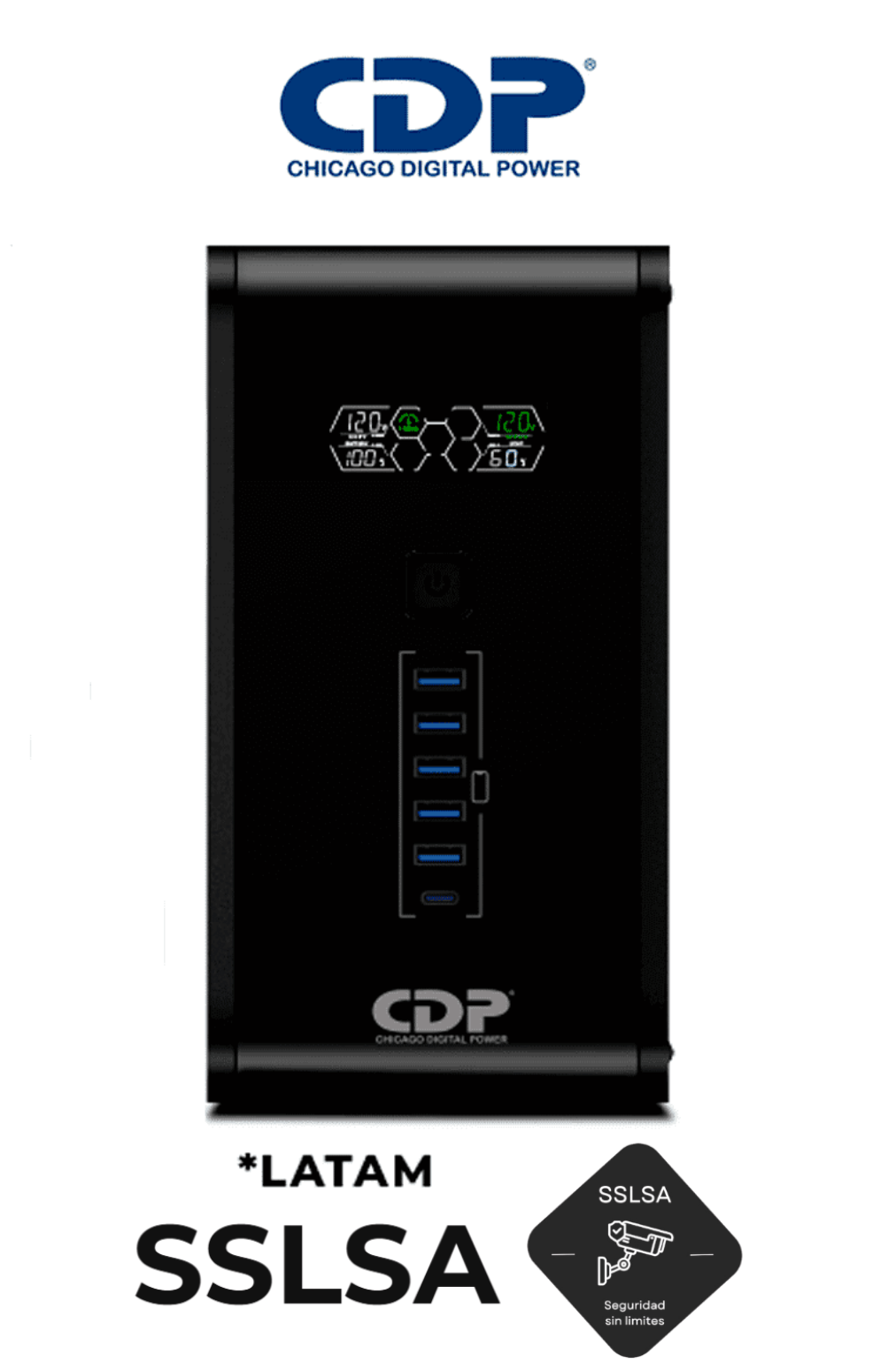 Comprar CDP R-Smart751 – UPS / 750VA / 375W en SSLSA Guatemala
